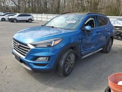 Salvage cars for sale from Copart Glassboro, NJ: 2020 Hyundai Tucson Limited