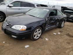 Salvage cars for sale from Copart Elgin, IL: 2001 Acura 3.2CL TYPE-S