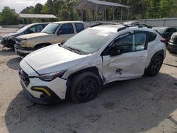 Salvage cars for sale at Savannah, GA auction: 2024 Subaru Crosstrek Sport