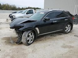 Salvage cars for sale at Franklin, WI auction: 2010 Infiniti FX35