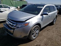 Salvage cars for sale at Elgin, IL auction: 2011 Ford Edge Limited
