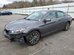 Salvage cars for sale at Assonet, MA auction: 2015 Honda Accord EX