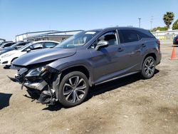 Salvage cars for sale from Copart San Diego, CA: 2018 Lexus RX 350 L