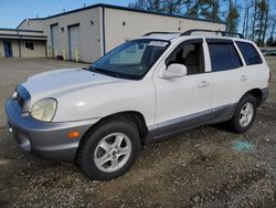 Hyundai salvage cars for sale: 2004 Hyundai Santa FE GLS