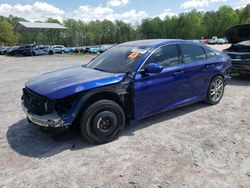 Salvage cars for sale from Copart Charles City, VA: 2020 Honda Accord Sport