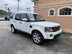 Salvage cars for sale at North Billerica, MA auction: 2014 Land Rover LR4 HSE