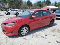 Toyota Corolla salvage cars for sale: 2018 Toyota Corolla L