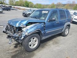 Salvage cars for sale from Copart Grantville, PA: 2005 Jeep Liberty Sport