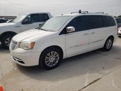 Chrysler salvage cars for sale: 2011 Chrysler Town & Country Limited