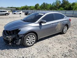 Nissan Sentra S Vehiculos salvage en venta: 2017 Nissan Sentra S