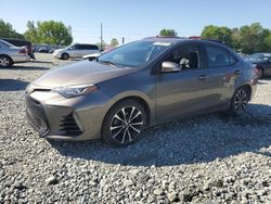 Salvage cars for sale from Copart Mebane, NC: 2018 Toyota Corolla L