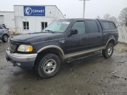 Ford salvage cars for sale: 2001 Ford F150 Supercrew