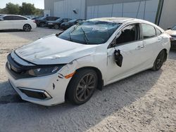 Salvage cars for sale from Copart Apopka, FL: 2020 Honda Civic EX