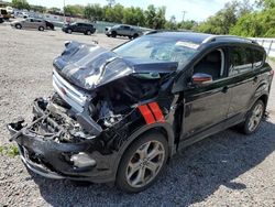 Salvage cars for sale at Riverview, FL auction: 2019 Ford Escape Titanium