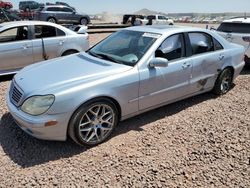 Salvage cars for sale at Phoenix, AZ auction: 2000 Mercedes-Benz S 500