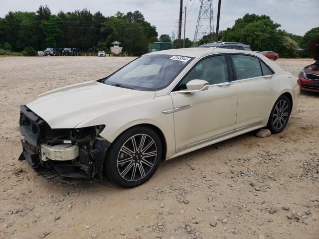 2018 Lincoln Continental Reserve