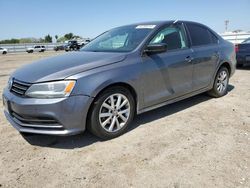 Vehiculos salvage en venta de Copart Bakersfield, CA: 2015 Volkswagen Jetta SE