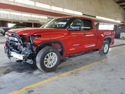 Salvage cars for sale at Dyer, IN auction: 2022 Toyota Tundra Double Cab SR