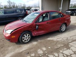 Salvage cars for sale from Copart Fort Wayne, IN: 2005 Ford Focus ZX4