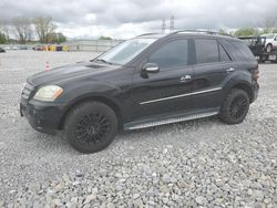 Salvage cars for sale at Barberton, OH auction: 2008 Mercedes-Benz ML 320 CDI