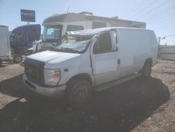 Salvage trucks for sale at Colorado Springs, CO auction: 2013 Ford Econoline E250 Van