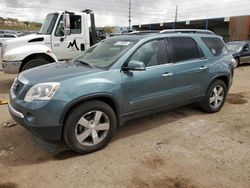 Salvage cars for sale from Copart Colorado Springs, CO: 2009 GMC Acadia SLT-2