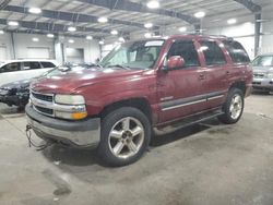 Chevrolet Tahoe salvage cars for sale: 2001 Chevrolet Tahoe K1500