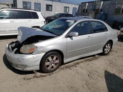 Salvage cars for sale from Copart Los Angeles, CA: 2003 Toyota Corolla CE