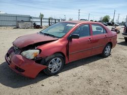 Salvage cars for sale at Nampa, ID auction: 2004 Toyota Corolla CE