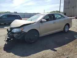 Salvage cars for sale at Fredericksburg, VA auction: 2012 Toyota Camry Base