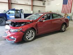 Salvage cars for sale at Lufkin, TX auction: 2017 Chevrolet Malibu LT