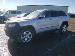 Salvage cars for sale at Rocky View County, AB auction: 2012 Jeep Grand Cherokee Overland