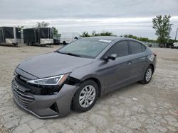 Salvage cars for sale at Kansas City, KS auction: 2019 Hyundai Elantra SE