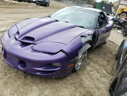 Salvage cars for sale at Seaford, DE auction: 1999 Pontiac Firebird Formula