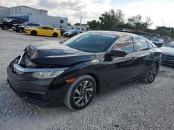 Salvage cars for sale at Opa Locka, FL auction: 2016 Honda Civic EX