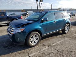 Salvage cars for sale at Van Nuys, CA auction: 2011 Ford Edge SEL