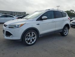 Salvage cars for sale from Copart Wilmer, TX: 2013 Ford Escape Titanium