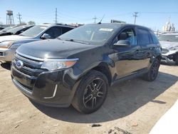 Salvage cars for sale at Chicago Heights, IL auction: 2014 Ford Edge SEL