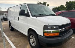 Chevrolet salvage cars for sale: 2021 Chevrolet Express G2500