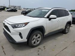Salvage cars for sale from Copart Grand Prairie, TX: 2019 Toyota Rav4 XLE