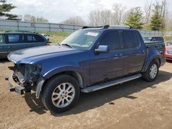 2008 Ford Explorer Sport Trac Limited en venta en Davison, MI