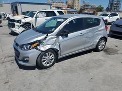 Salvage cars for sale from Copart New Orleans, LA: 2021 Chevrolet Spark 1LT