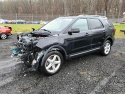 Salvage cars for sale at Finksburg, MD auction: 2018 Ford Explorer XLT