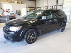 Salvage cars for sale at Rogersville, MO auction: 2017 Dodge Journey SE