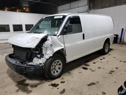 Salvage trucks for sale at Blaine, MN auction: 2013 Chevrolet Express G1500