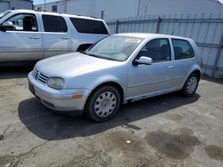 Salvage cars for sale from Copart Vallejo, CA: 2001 Volkswagen Golf GL