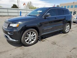 Salvage cars for sale from Copart Littleton, CO: 2015 Jeep Grand Cherokee Summit