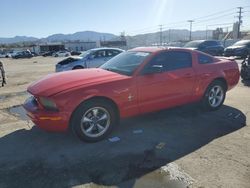 Salvage cars for sale at Sun Valley, CA auction: 2007 Ford Mustang