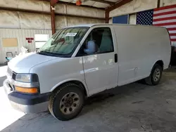 Salvage trucks for sale at Helena, MT auction: 2010 Chevrolet Express G1500