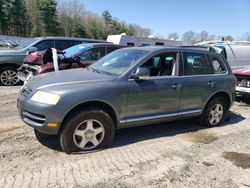 Salvage cars for sale at East Granby, CT auction: 2004 Volkswagen Touareg 3.2